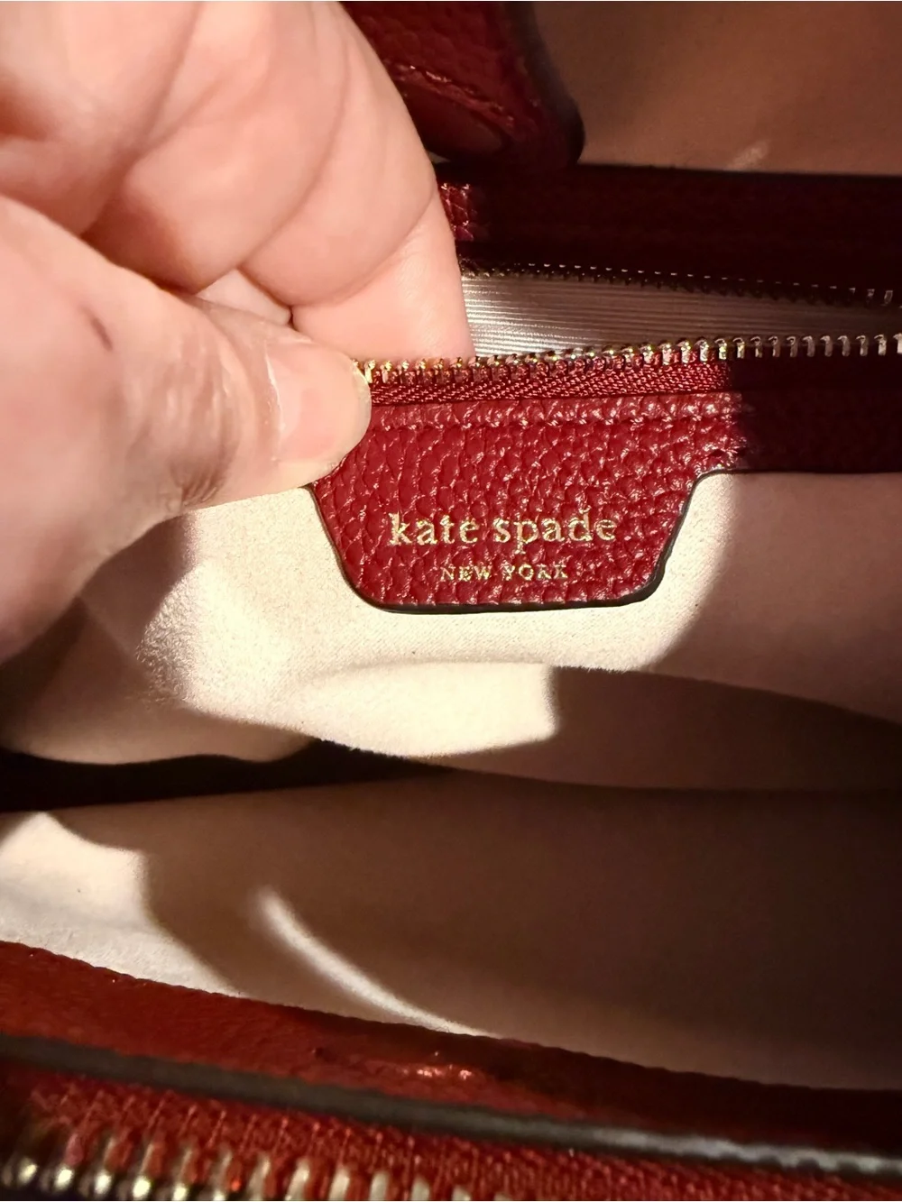 Kate Spade Knott Large Pebbled Leather Shoulder Bag